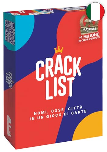 CRACK LIST – Gioco di Carte Divertente per Tutta la Famiglia |...