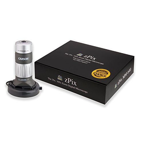 Carson Zpix Digital Zoom 35-165X Microscope (Mm-640) #TOP4