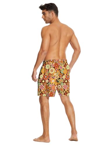 Mens Swim Trunks Swimming Trunks with Compression Liner Board Shorts 7 inch Swim Shorts Swimsuit4