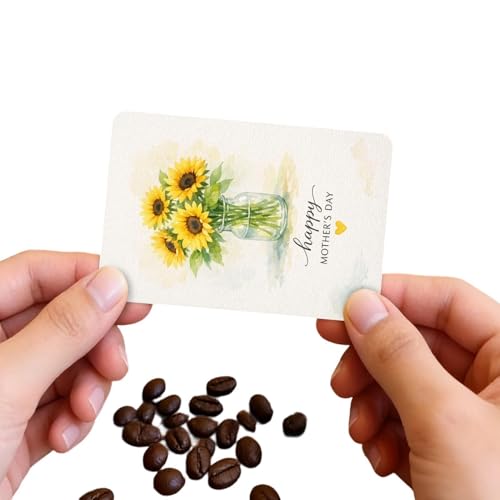 Watercolor Flower Pattern Greeting Note - 36 Pieces Mothers Day Greeting Cards | For Women Female Grandma Wife Daughter Gratitud