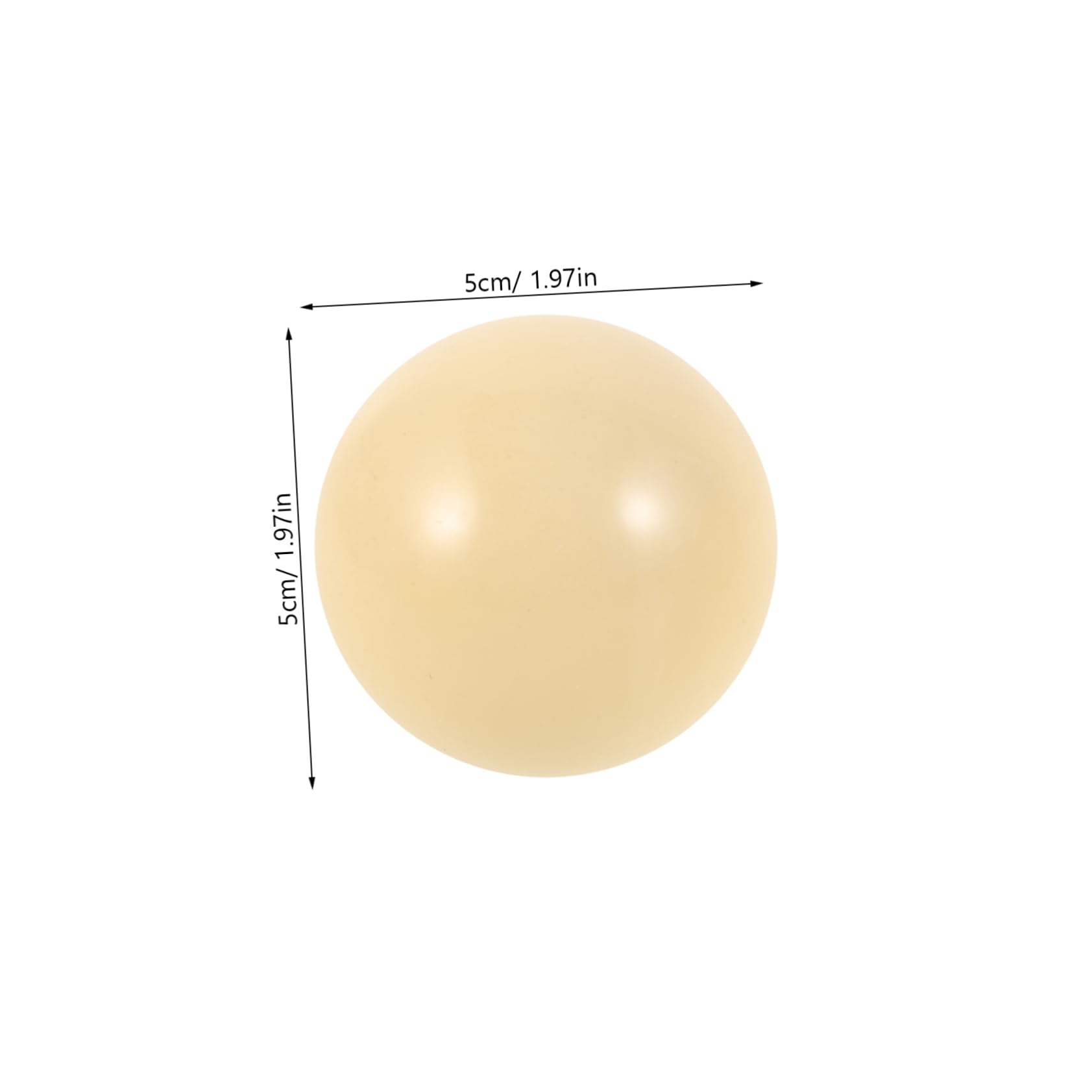 VICASKY 4pcs Professional Billiard Balls White Balls for Practice and Training Smooth Finish Evenly Weighted for Beginners and Amateurs for Pool and Snooker Enthusiasts