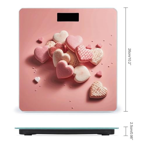 Báscula digital para baño de vidrio templado 10.2 pulgadas miniatura 2