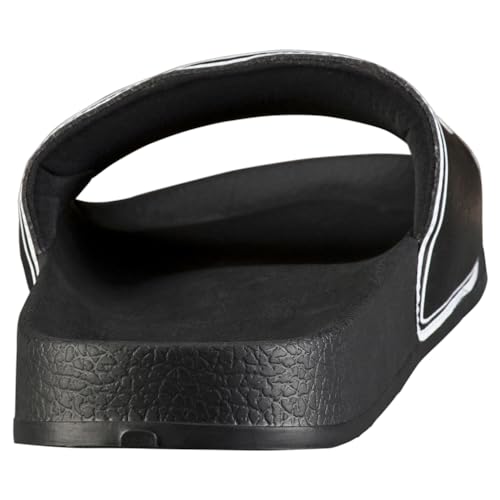 Image of PUMA Unisex Adults' Beach & Pool Shoes, Black (Black-White), 7.5 Women /6 Men