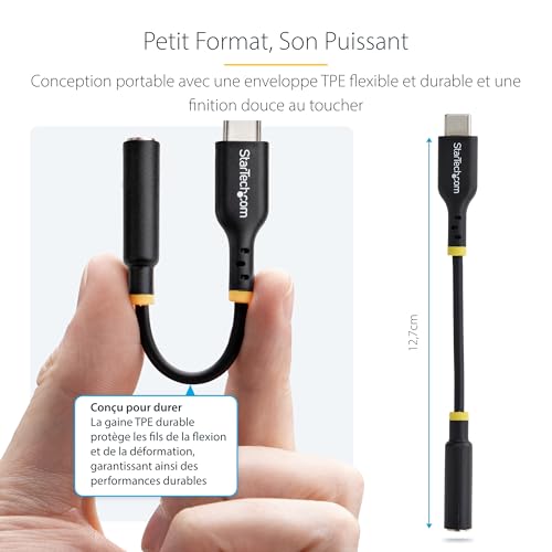 StarTech.com Adaptateur USB C vers Jack 3.5 mm /F 0.14 - vue 8