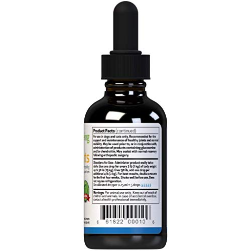 Pet Wellbeing Agile Joints for Cats - Hip and Joint Health, Mobility, Joint Ligament and Cartilage, Devil’s Claw, Boswellia - Veterinarian-Formulated Herbal Supplement 2 oz (59 ml) - Image 4