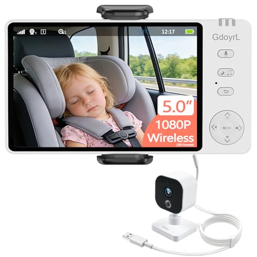 GdoyrL Wireless Baby Car Camera 5