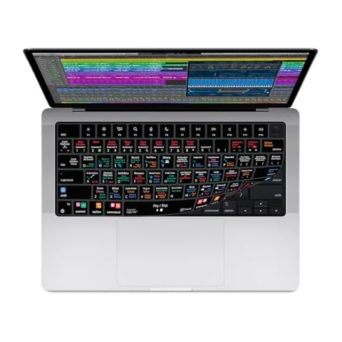 KB Covers Keyboard Cover for LOGICPRO-MBF-ISO-US: Elevate Logic Pro Efficiency with US Shortcuts Cover
