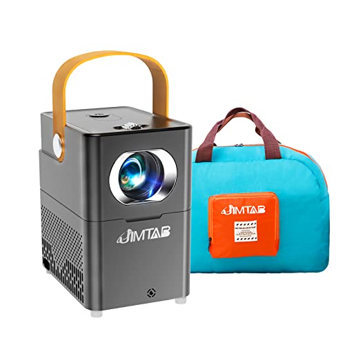 JIMTAB V1 Portable WiFi Bluetooth Projector
