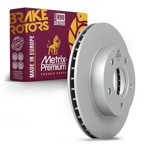 Metrix Premium Chassis Parts 305 mm Front Coated Brake Rotor Fits Jeep