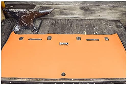 Custom Neoprene INSULATING JACKET For Anvil Stainless Steel Bucket Fermenter - 7.5 Gallon Orange Insulated Cover