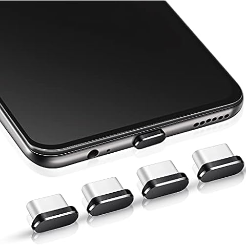 4 Tapones Antipolvo USB C Frienda Cover