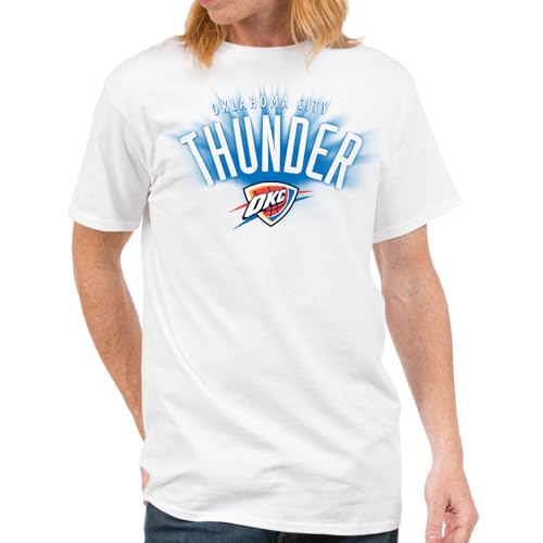 Junk Food NBA - Oklahoma City Thunder - NBA Spotlight - Officially Licensed Adult Short Sleeve Fan Tee for Men and Women