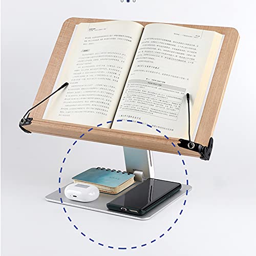 Soporte de lectura ajustable que elimina el dolor cervical al estudiar con libros de texto 6