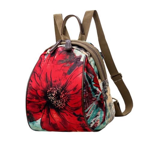 TOYANDONA Ryggväska För Kvinna Ryggsäck För Kvinnor Canvas Ryggsäck Snygg Ryggsäck För Kvinnor Dam Ryggsäck Babyväska Kvinnor Väskor Dam Väskor Mode Fröken