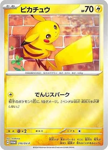 プロモ ピカチュウ」の人気商品一覧 | 安い商品を通販サイトから探す