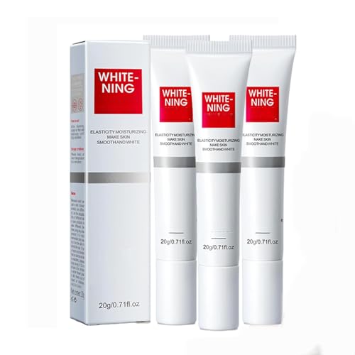 SC-11 Crema aclaradora, leche limpiadora refrescante con aminoácidos y control de grasa, con vitamina C, blanqueamiento intensivo, hidrata profundamente y mejora la elasticidad de la piel (3PCS)