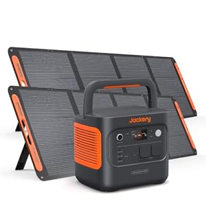 Jackery E2000 v2 Tragbare Powerstation mit 2x200W Solarpanel
