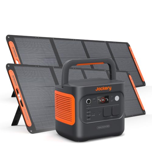 Jackery E2000 v2 Tragbare Powerstation mit 2x200W Solarpanel