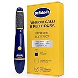 Dr. Scholl’s Lima Piedi Elettrica Rimuovi Calli - Pedicure Professionale, Rimuove Pelle Dura e Callosità, Piedi Lisci e Morbidi in Secondi, Delicata, da Viaggio, Batterie AAA Incluse