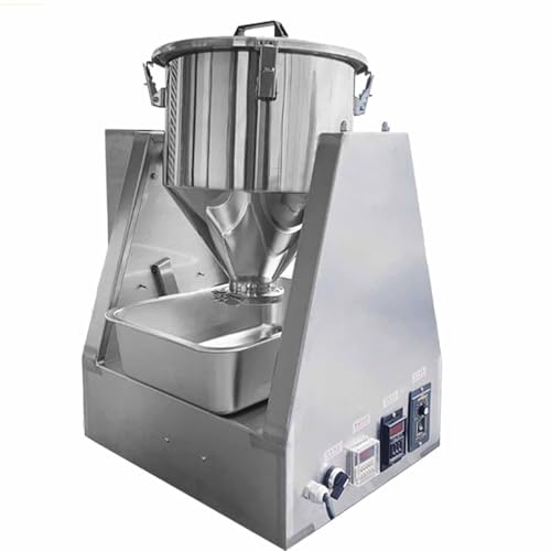 IYUESQ Mezclador de Polvo seco cónico, pequeño Mezclador de Acero Inoxidable, Mezclador de Alimentos Comercial e Industrial, Mezcla bidireccional de 360° para Polvo seco y Materiales Gran