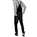 LONGBIDA Men's Denim Bib Overalls Relaxed Fit Fashion Jean Jumpsuit, Black, XL
