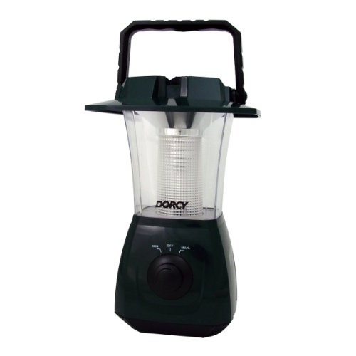 Dorcy Rechargeable USB Dynamo Camping Lantern with Hand Crank and USB Cord, Green (41-4268)