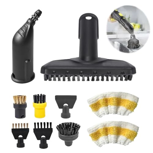 MADDMYDL Accessory Set ，Compatible for Karcher Steam Cleaners SC1, SC2, SC3, SC4, SC5 - Includes Nozzles, Brushes, and Cloths