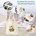 Lzerking 24 Pack Canvas Tote Bags for Sublimation, Painting, HTV - 10oz Non-Shrink Thick Fabric, 14x15 Inch Blank Tote Bags Bulk for DIY & Custom Gifts