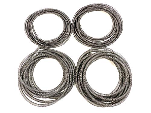 The Stop Shop Stainless Brake and Fuel Line Protector (Gravel Guard Spring) For 3/16 Inch, 1/4 Inch, 5/16 Inch and 3/8 Inch, All 16 Foot pieces (4 Total pieces)