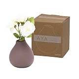 TAMAKI フラワーベース ブラウン 8×9cm AYA(アヤ) T-910573