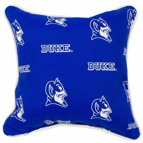 College Covers Duke Blue Devils Outdoor Decorative Throw Pillow, 16" x 16"