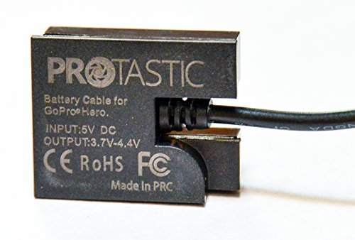 Graba sin batería en GoPro Hero 3 con este cable alimentador USB PROtastic continuo 2