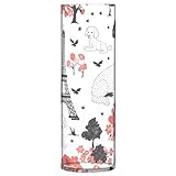 Design intemporel : ces vases cylindriques sont conçus pour mettre en valeur vos fleurs, beaux et tendance. Ces vases à large ouverture peuvent être utilisés pour diverses occasions, comme un mariage, un anniversaire, un quincentenaire, un dîner, etc.