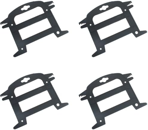 4 Pcs Paracord Winder Plastic Line Winder Rope and Cord Organizer Black Paracord Spool Tool Rope Reel image 5