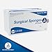 Dynarex Surgical Gauze Sponges, Non-Sterile Pads for General Cleaning and Wound Packing, Made from 100% Absorbent Cotton, 4
