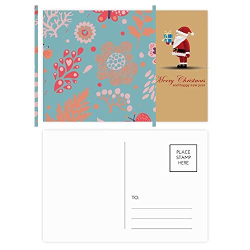 Cartes postales feuilles bleues lot de 20 pour correspondances