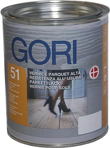 GORI 51 Vernice Lucida per Parquet e Scale 0,75L