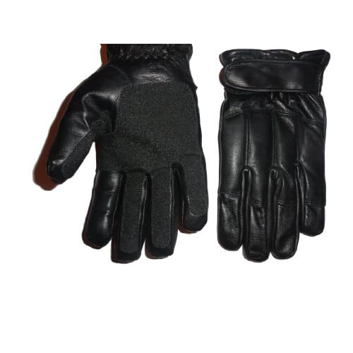Robust Quality Leather with Lead Shots Kevlar Gloves (Medium)