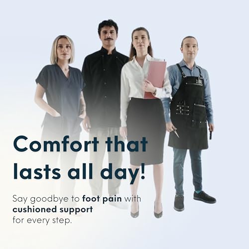 Image of HANDARTE Leather Orthopedic Insoles | Padded Comfort Shoe Inserts for Men /Women | 100% Natural Goatskin - ChromeFree, Anti Sweat & Anti-Odor - Suitable for No-Socks (US W9.5 /M8 | EU41)