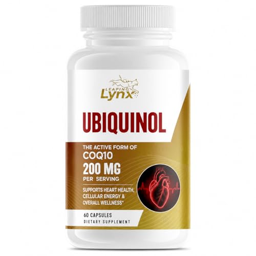 Leaping Lynx Ubiquinol 200mg Capsules