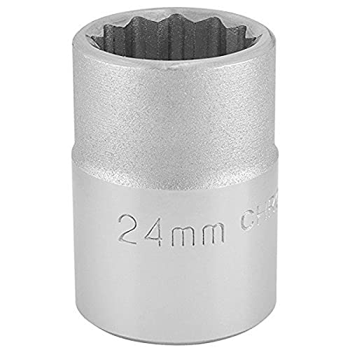 Draper T-Mm/B 3/10,2 Cm Square Drive 12 Point Socket (24 Mm), Blu