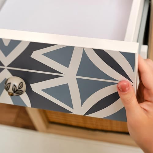 Papel vinilo autoadhesivo mate lavable de 75x150 cm para muebles 4