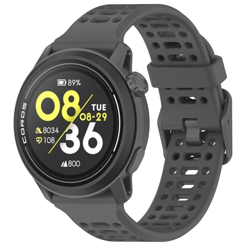 Bracelet de montre en silicone pour COROS PACE 3 Neuf - vue 6