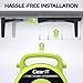 GEARit Retractable Extension Cord Reel (45ft) 14/3 AWG Gauge SJTW, 3 Outlets, LED Power Indicator, 11-Amps Circuit Breaker, 180 Degrees, UL Listed for Garage Ceiling Mount Workshop, Power Tool 45 Feet