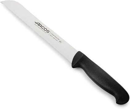 Arcos Serie 2900 - Coltello da Chef Coltello da Cucina - Lama Acciaio Inossidabile Nitrum 150 mm - Manico Polipropilene Colore Verde