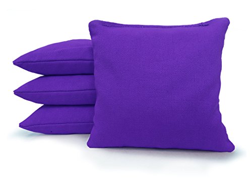 Tailgating Pros Regulation Cornhole Bags - Set Of 8 - Corn Filled & Handmade 25+ Color Options #TOP1