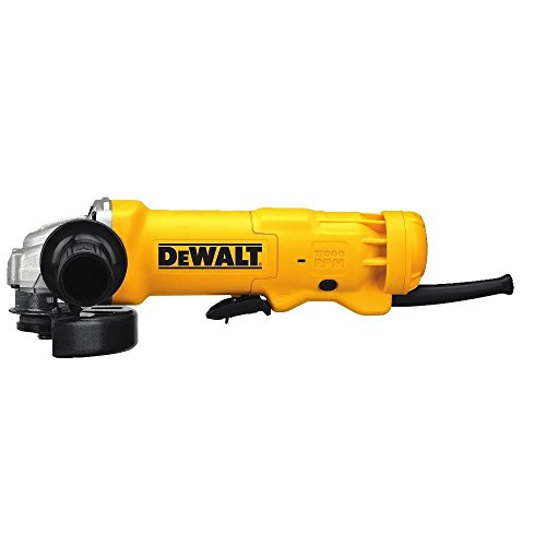 Dewalt Angle Grinder, 4.5 Inch, 11 Amp, With Paddle Switch (Dwe402) & Grinding Wheel For Metal, 4-1/2-Inch (Dw4514) #TOP2