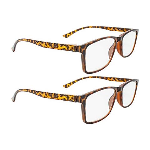 The Reading Glasses for Men and Women 2 Pack +1.0 +1.5 +2.0 +2.5 +3.0 +3.5 +4.0 (2 Leopard, 2.0) Cover