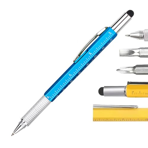 Multitool with Screwdriver, Ruler for Men Multitool Birthday Gifts for Husband Fathers Dad Husband Grandpa for Home Camping Gear, Hiking, Simple Repair