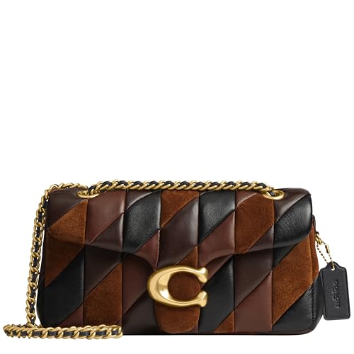 Coach Quilted Tabby Shoulder Bag 26, B4/Maple Shadow Brown